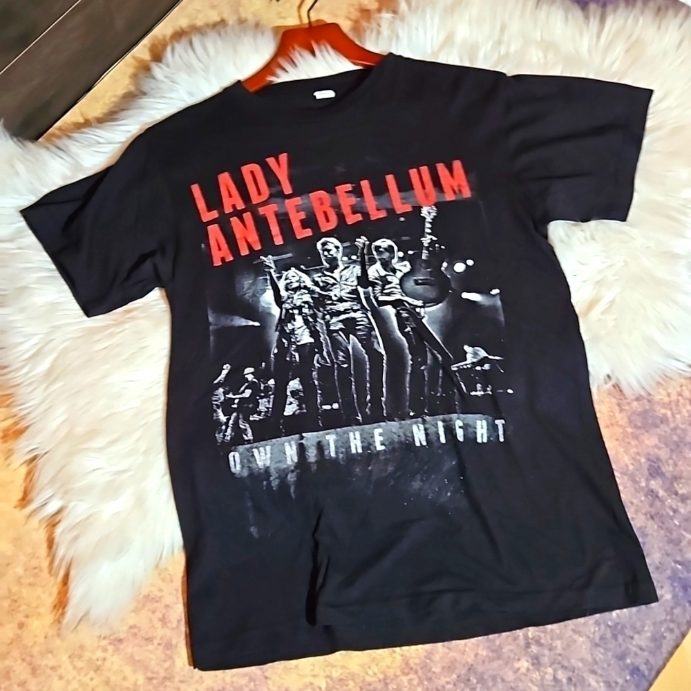 Band Tee Lady Antebellum Concert Tshirt 2012
